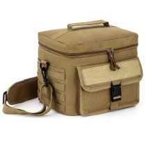 하이킹 전술 식품 절연 알루미늄 호일 주최자 열 쿨러 점심 가방
