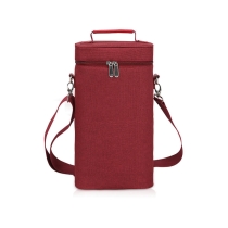 야외  방수 2 병 피크닉  절연 와인 병 쿨러 가방