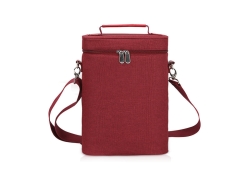 야외  방수 2 병 피크닉  절연 와인 병 쿨러 가방