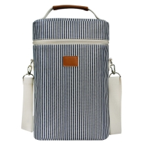 바닷가 픽크닉 경량 알루미늄 호일 음료 포도주 냉각기 가방