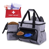 휴대용 애완 동물 강아지 고양이 여행 수하물 주최자 키트 응급 처치 키트 파우치 가방