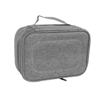 다기능 휴대용 메이크업 케이스 2 레이어 화장품 주최자 