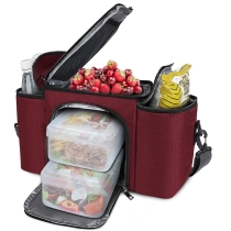  대형 점심 토트 백