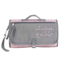 방수 휴대용 옥스포드 패브릭 여행 매트 스테이션 아기 기저귀 변경 패드 