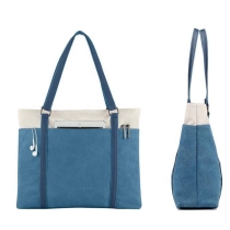 노트북 구획 식료품  튼튼한 화포 쇼핑 어깨에 매는 가방