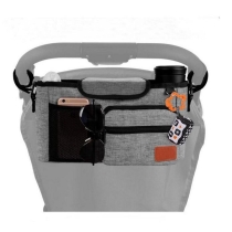 야외 아기 유모차  기저귀 가방 컵 홀더 