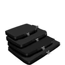  4 세트 압축 포장 큐브 여행 확장형 포장 정리함