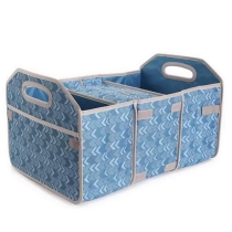  확장 가능한 자동차 쿨러 백이있는 접이식 트렁크 화물 보관