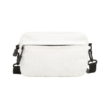 여성용 크로스 바디 숄더 미니 코듀로이 백 