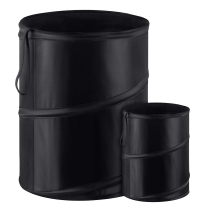 방수 접을 수있는 자동차 휴대용  뒷좌석 걸이 쓰레기통 세트