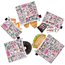 지퍼 fpr  Eco 친절한 재사용할 수 샌드위치  이중 층  