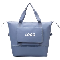 건식 습식 분리 접이식 여행용  수화물 끈 확장형 토트 백 