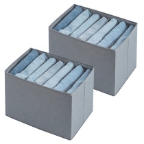 다목적 의류 양말 티셔츠 옷장 서랍  상자 접는 속옷 청바지 의류 