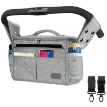 큰 공간 유모차 가방 컵 병 홀더와 엄마  아기 기저귀 가방