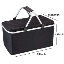 방수 절연 접이식 와인 쿨러 가방 