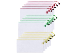  RPET 식료품 쇼핑 과일 야채 재사용할 수 있는 빨 수 있는 백색 메시 