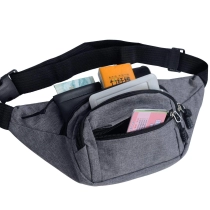 솔리드 컬러 러닝 패니 팩