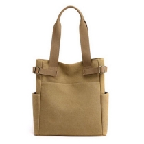 쇼핑 학교 일상 생활유행 에코  면 화포 토트 백