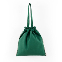 졸라매는 끈을 가진 선전용 선물 싼 면화 화포 토트 백 