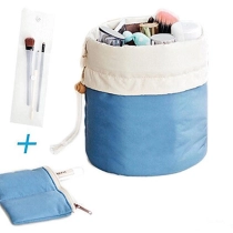 구획을 가진 대량 졸라매는 끈 둥근 화장용 부대 