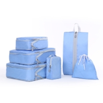 새로운 경량 압축 파우치 6 pcs 포장 큐브 세트 신발 가방