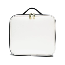 방수 고품질 디자이너 여행 pu 가죽 화장품 메이크업 가방 