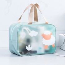 럭셔리 메이크업 홀더 투명 세면 용품 파우치