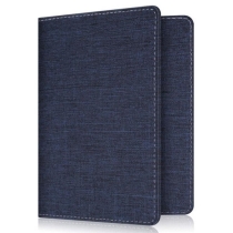 새로운 디자인 직물 RFID 카드 덮개 지갑 여권 홀더