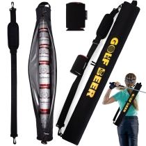 클래식 골프 맥주  7 캔 크로스 바디 숄더 쿨러 백 캔 홀더 포함