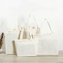 인쇄되는 Eco  면 화포 식료품 쇼핑 끈달린 가방