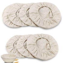 라운드 빵 교정 바구니 헝겊 라이너  베이킹 바구니 그릇 커버 홈 베이킹