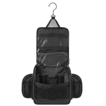 확장 가능한 360 회전 화장품  메이크업  RPET 세면 용품 키트 가방