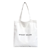  접이식 면화 쇼핑캔버스 토트 백 숄더 비치 백