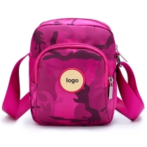 방수 옥스포드 도난 방지  크로스 바디 여성 소형 메신저 백