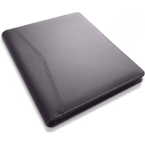 블랙 pu 가죽  문서 명함 홀더 padfolio 포트폴리오 폴더 바인더