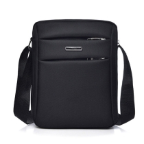 작은 까만  Crossbody 어깨  소형 메신저 