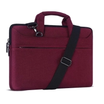 조정가능한 어깨끈을 가진 휴대용 방수  메신저 부대 노트북 