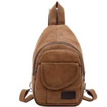 방수 내구성 캔버스 다기능 캐주얼 슬링 가크로스 바디 가방