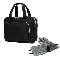 블랙 대형 메이크업 가방 화장품  세면 용품 가방 키트 