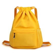 방수 경량  나일론 졸라매는 끈 체육관 배낭 쇼핑백