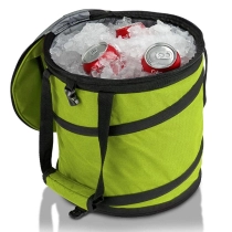 경량 접을 수 있는 24 팝업 실린더 캠핑 쿨러 피크닉 캐리 절연 가방
