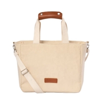 여행용 친환경 캔버스점심 휴대용 절연 코튼 토트 쿨러 백