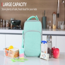 방수 쉽고 깨끗한 어린이 보온 도시락 알루미늄 단열 쿨러 