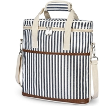 새로운 피크닉  3 병 와인 캐리 냉각 가방  절연  와인 쿨러 가방 