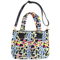 여자 어깨끈 뚱뚱한 끈달린 가방 유행 다채로운 누비질된 호흡기 가방