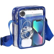 클리어  메신저 크로스 바디 숄더 백