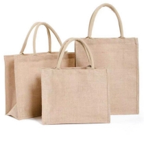  대마 쇼핑백 재사용 가능한 휴대용 야채 식료품 황마 쇼핑백