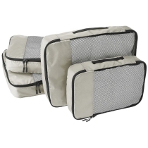 대용량 4 팩 압축 수하물  경량 여행 신발 포장 큐브 세트