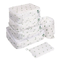 방수 여행  6 팩 세트 신발 보관  캠핑 확장형 경량  포장 큐브