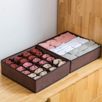 2 팩 사용자 정의 접는 여행 속옷 보관  상자 서랍